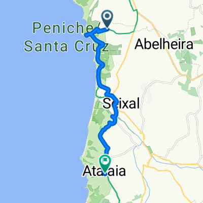 União das freguesias de Lourinhã e Atalaia, Lourinhã to Estrada Nossa Sra da Guia, Atalaia