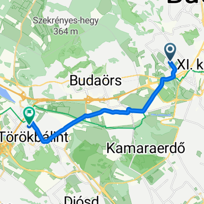 Rétköz utca - Arany János utca