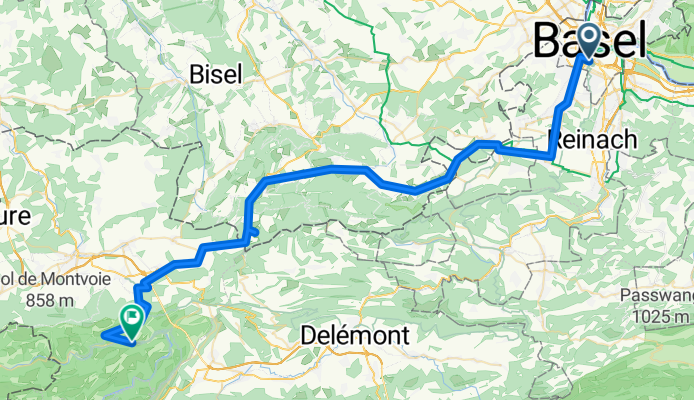 Basel - Courgenay JU