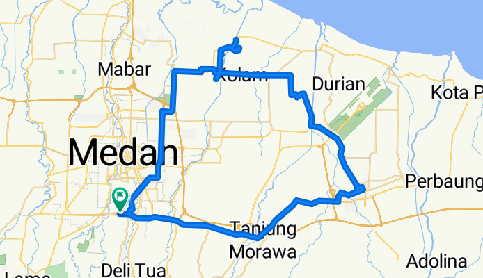 Jalan Jenderal Besar A.H. Nasution to Jalan Jenderal Besar A.H. Nasution No.9
