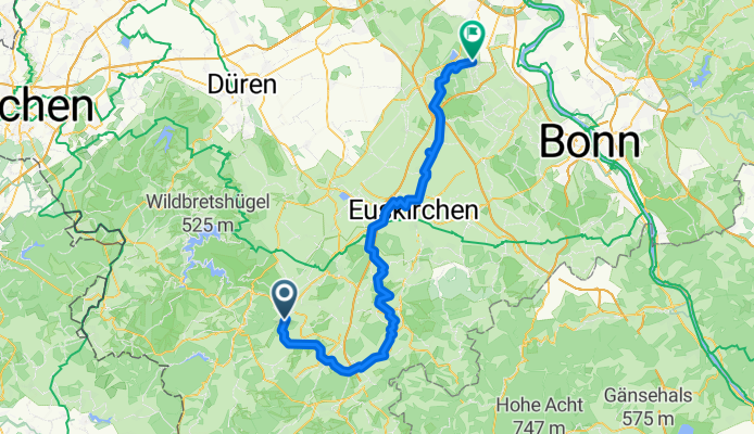 Kall, Nettersheim, Satzvey, Weilerswist, Erftstadt, Bliesheim, Brühl