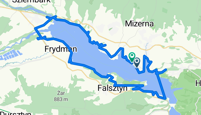 Czorsztyn, Czorsztyn do Stylchyn, Kluszkowce