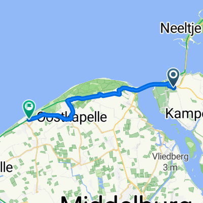 Duinvallei, Kamperland nach Domburgseweg, Domburg