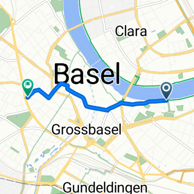 Beim Letziturm, Basel nach Heinrichsgasse, Basel