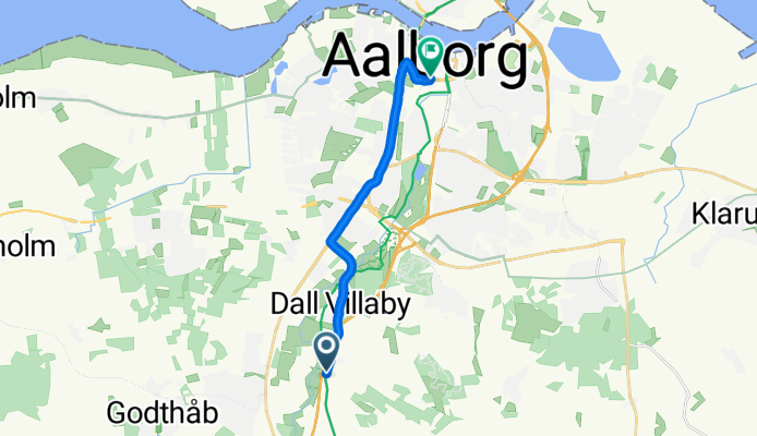 Dallvej, Svenstrup J to Dag Hammarskjølds Gade, Aalborg