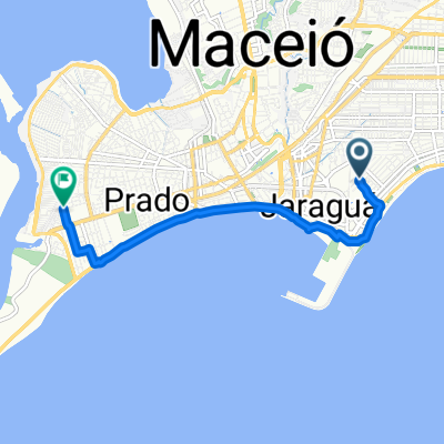 De Travessa Araújo Bivar a RUA PADRE JOSE ANCHIETA