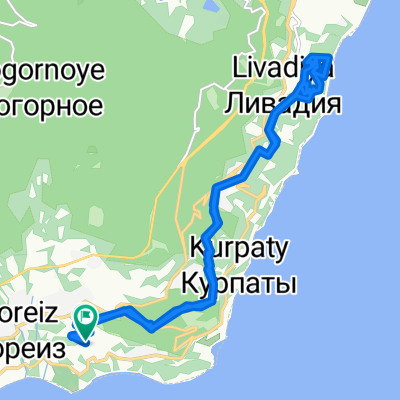 Восстановительный маршрут