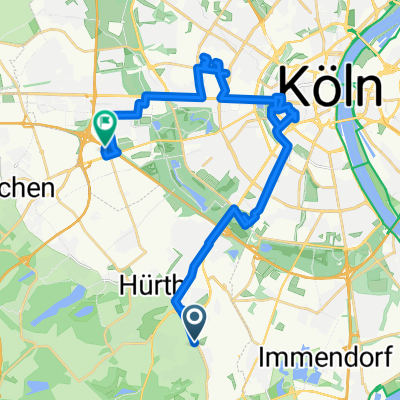 Raiffeisenstraße, Hürth nach A4, Köln