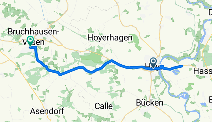 Lange Straße nach Bahnhofstraße