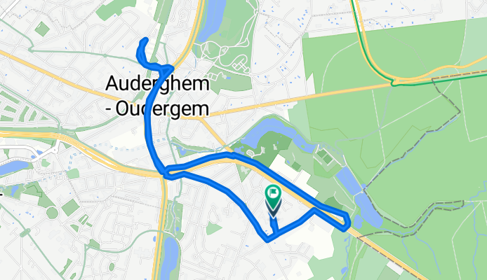 Rue Georges Huygens, Auderghem à Rue Georges Huygens, Auderghem