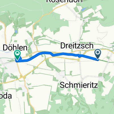 Straße Ohne Straßennamen nach Weltwitzer Weg 6a