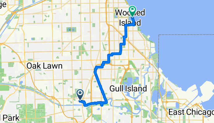 Maple Ave, Blue Island to S Lake Shore Dr, Chicago