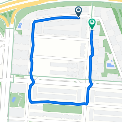 Calle Cordel de Merinas, Cáceres a Calle Cordel de Merinas, Cáceres