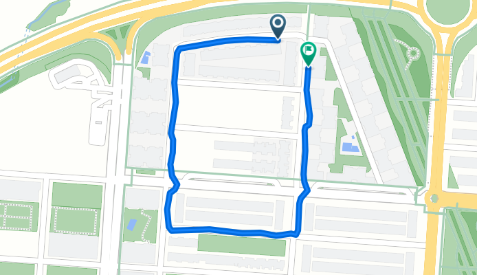 Calle Cordel de Merinas, Cáceres a Calle Cordel de Merinas, Cáceres