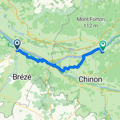 From Saumur to Rigny-Ussé