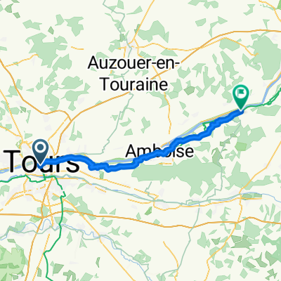 From Tours to Chaumont-sur-Loire