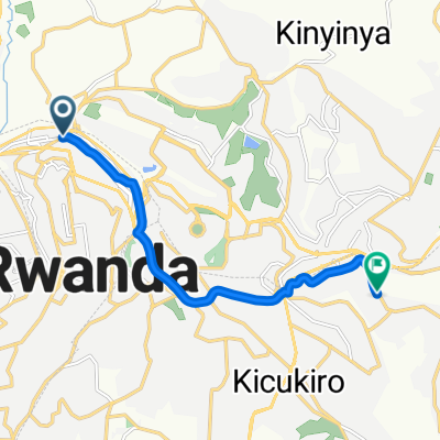 KN 13 Street, Kigali to KK 18 Avenue, Kigali