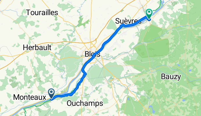 From Chaumont-sur-Loire to Muides-sur-Loire
