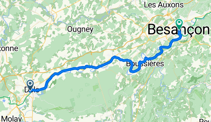 From Dole to Besançon