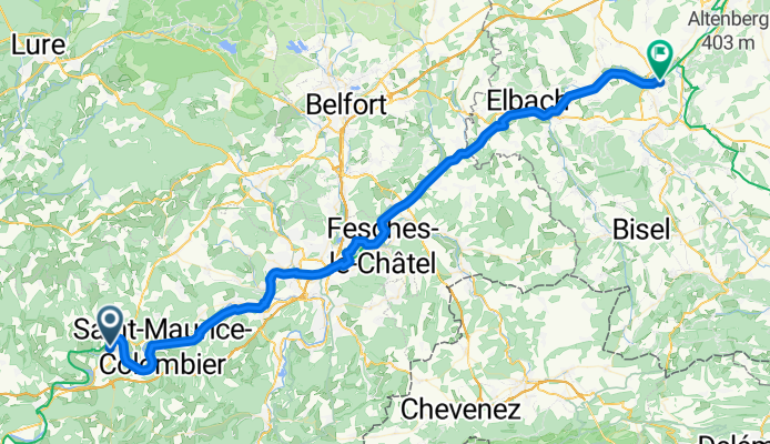 From L'Isle-sur-le-Doubs to Heidwiller