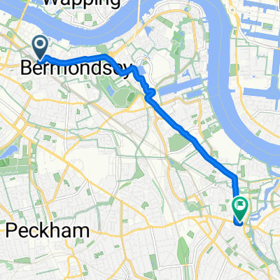 Sweeney Crescent, London to Deptford Bridge, London