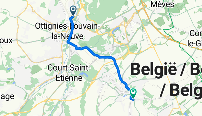 De Clos de la Rivière à Rue de Bayau