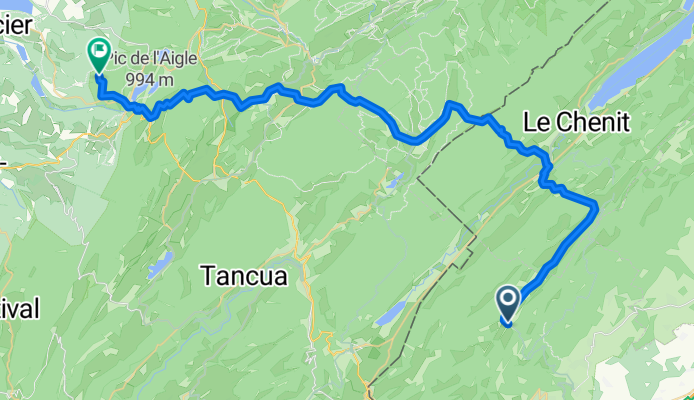 Arzier-Le Muids - Clairvaux-les-Lacs