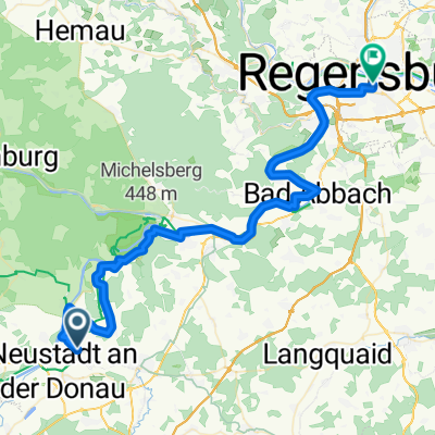 From Bad Gögging to Regensburg