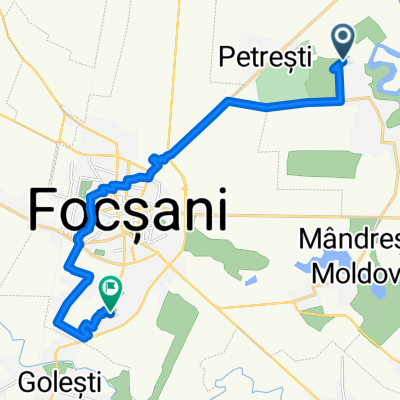 Route to Aleea Iunie