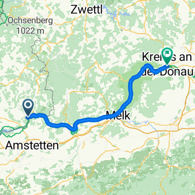 From Grein to Krems an der Donau