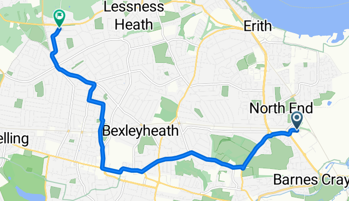 Optima Park to Woolwich Road