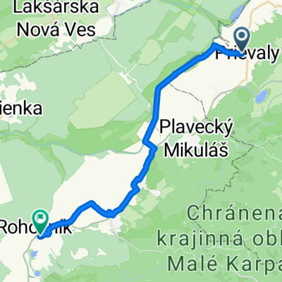 Prievaly do Slovensko