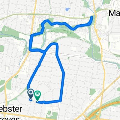 Mason Ave, Webster Groves to Mason Ave, Webster Groves