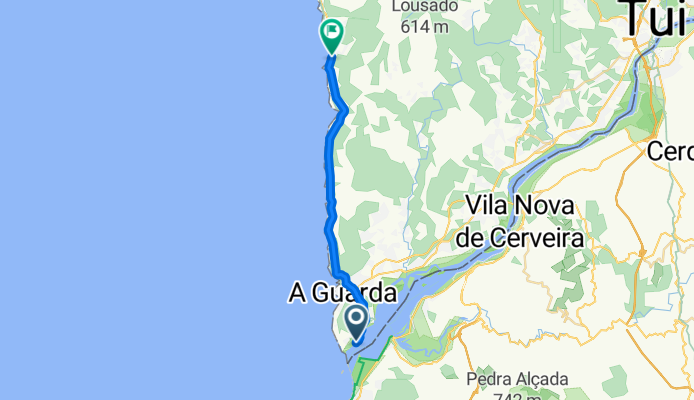 Guarda to Serrallo, Oia