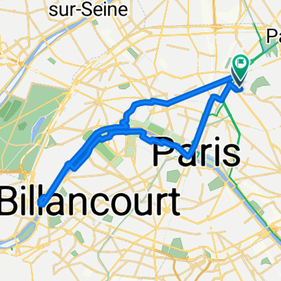 Allée Georges Récipon, Paris à Allée Georges Récipon, Paris