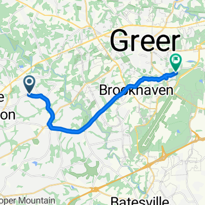E Lee Rd, Taylors to McElrath Rd, Greer