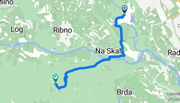 Daljinska pohodniška pot Juliana Trail, Lesce to Talež, Bled