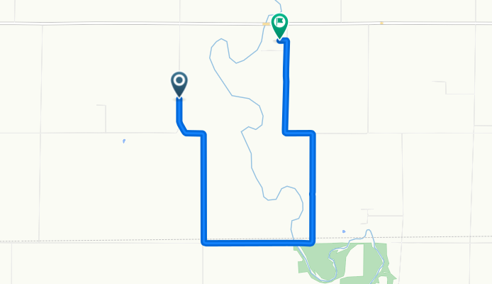 N County Road 425 E, Arcola to N County Road 525 E, Arcola