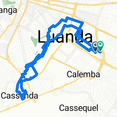 Rua António Feliciano de Castilho, Luanda a Rua António Feliciano de Castilho, Luanda