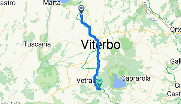 Montefiascone to Via Asmara, Vetralla