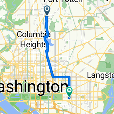 Fourth St NW, Washington to Fifth St SE, Washington
