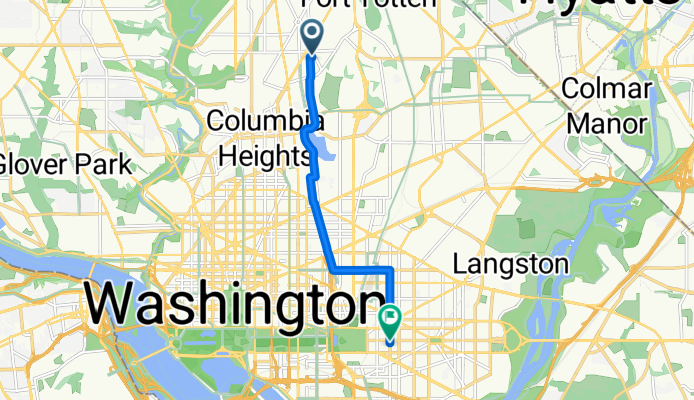 Fourth St NW, Washington to Fifth St SE, Washington