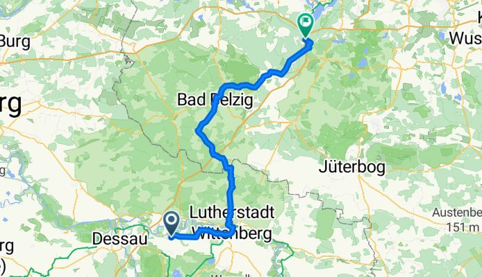 Wörlitz - Fichtenwalde
