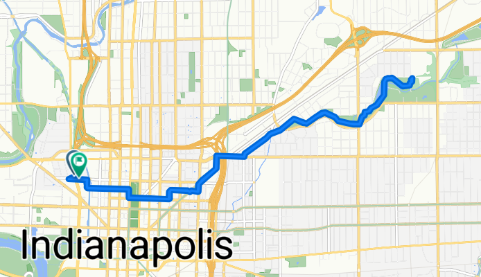 Gardengate Place to West Saint Clair Street