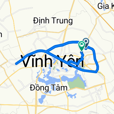 Lương Văn Can, TP. Vĩnh Yên to Lương Văn Can, TP. Vĩnh Yên