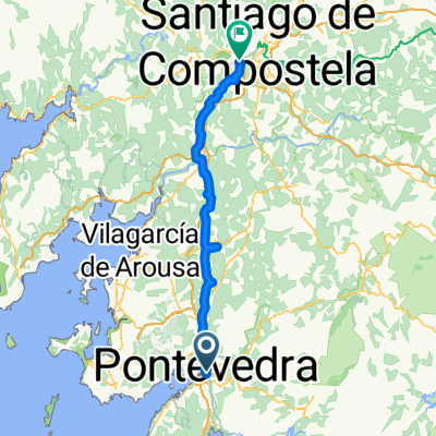 Pontevedra - Santiago de Compostela