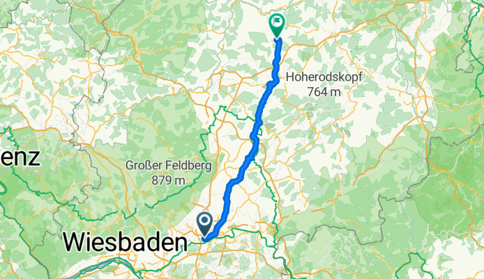 Frankfurt Niederrad - Homberg (Ohm)