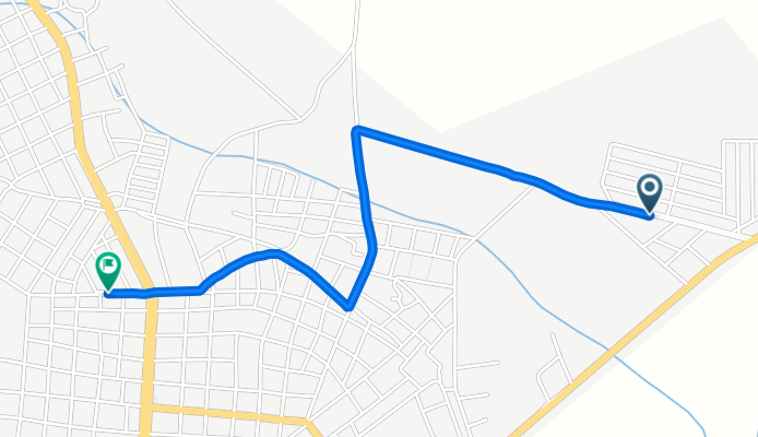 Esperantina a Rua Abraão Gomes, Esperantina