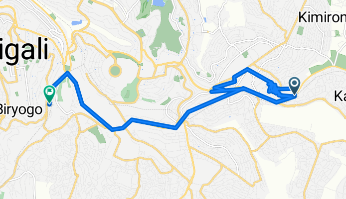 Moderate route
