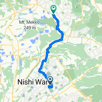 Kojidai 5-Chōme, Kobe to Shijimichohigashijiyugaoka 1-Chōme, Miki